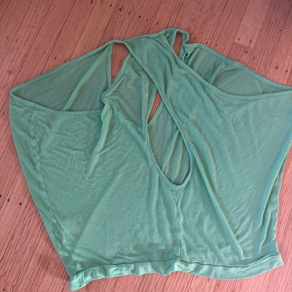 Jessica Simpson green summer top size S - Picture 4 of 4